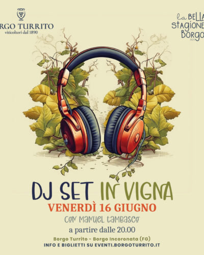 Dj set in vigna