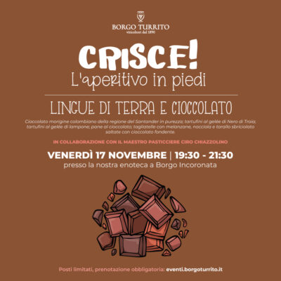 Crisce! L'aperitivo in piedi