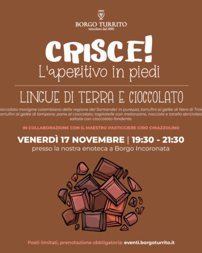 Crisce! L'aperitivo in piedi