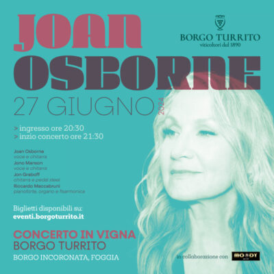 JOAN OSBORNE - CONCERTO IN VIGNA