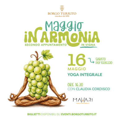 Yoga integrale in vigna