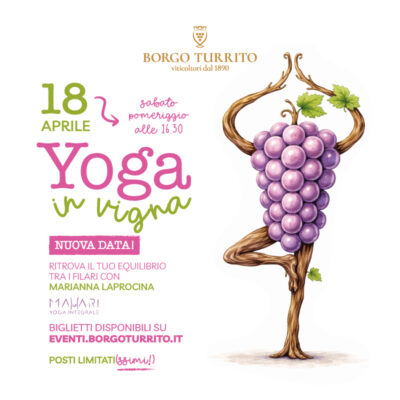 Yoga in vigna 18 aprile