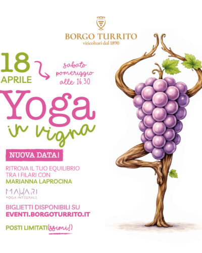 Yoga in vigna 18 aprile