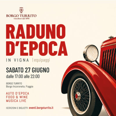 Raduno d'epoca in vigna - Iscrizione equipaggi